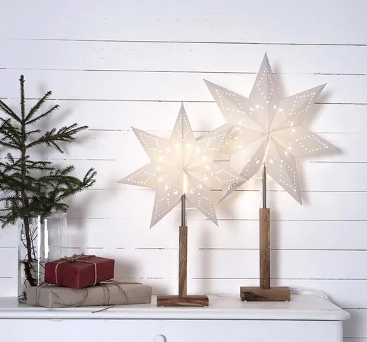  Karo - lampada decorativa con stella, 70 cm