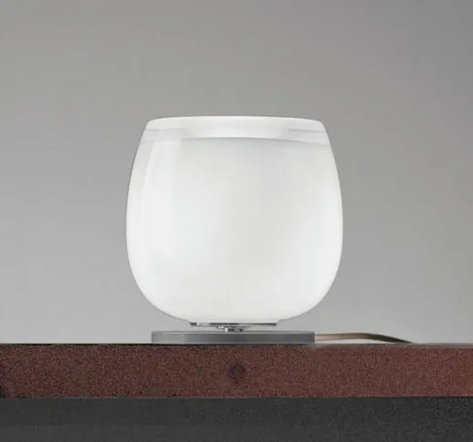 Lampada da tavolo di vetro Implode Ø 16 cm