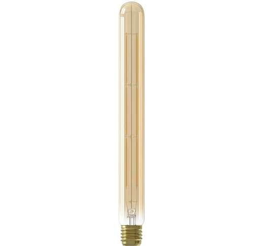LED tubolare E27 4W filamenti long 30cm oro