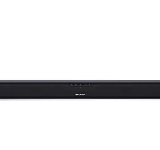 Sharp HT-SB110 Soundbar 80 cm, 90 W, 2.0, Bluetooth, HDMI ACR-CEC, audio ottico, ingresso...