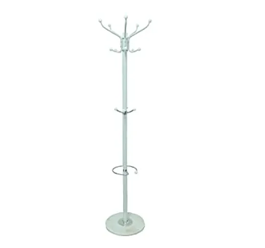 Di.Mo Casa Collection Metallo Adan Appendiabiti con Marmo Base, 36 cm Lunghezza x 36 cm La...