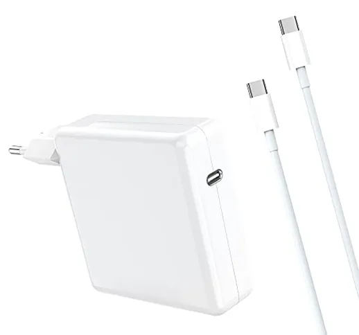 61W USB C Alimentatore Caricatore per Mac Book Pro/Air, USB C Alimentatore Caricabatteria...