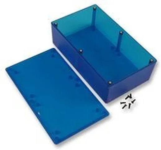 Best Price Square Box, ABS, Blue, 193X113X61MM 1591XXETBU di Hammond