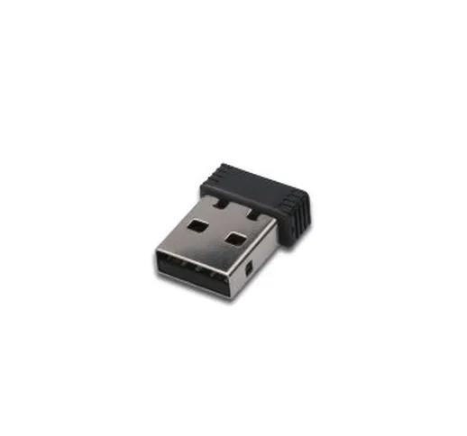 Digitus DN7042 Micro Adattatore Wireless USB 2.0 WLAN 150N 150 Mbps