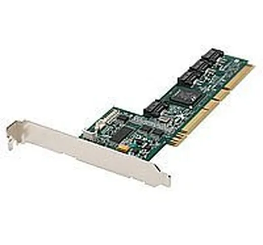 Adaptec Serial ATA II Raid 1420SA Kit Controller Raid PCI-64bit 4 x S-ATAII organizzasse 4...