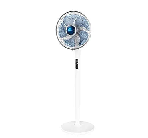 Rowenta VU5770 Silence Extreme + Stand, Ventilatore a Piantana, Silenzioso 35 dBA, 5 veloc...