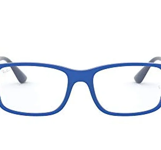 Ray-Ban 0RY1570 Montature, Nero (Matte Blue), 47.0 Unisex-Adulto