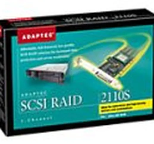 Adaptec ASR-2110S Kit Controller Raid PCI-64bit U-160 SCSI 15Dev 1Ch.