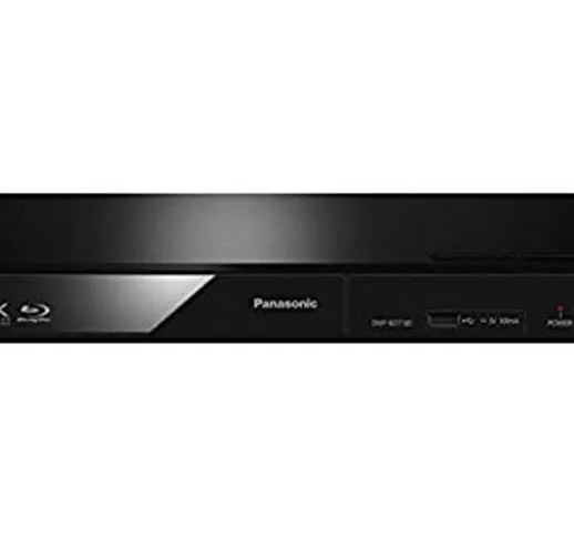 Panasonic DMP-BDT180EF Lettore Blu-Ray Compatibilità 3D Nero lettore DVD/Blu-ray