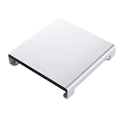 SATECHI Stand in Alluminio Tipo C iMac con Porta trasferimento Dati USB-C, USB 3.0, Slot s...