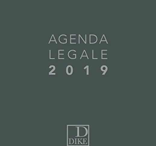 Agenda legale d'udienza 2019. Ediz. grigia