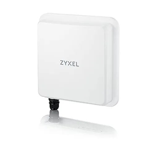 Zyxel 5G Nr 5 Gbps Outdoor Router | 4.67 Gbps Data Rate| Antenna direzionale da 9 dBi per...