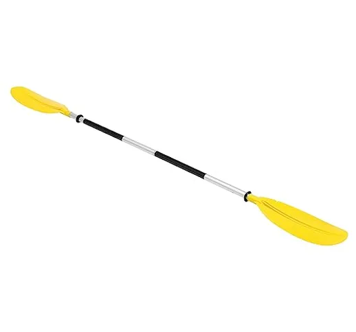 220 cm, doppia pagaia per kayak SUP Stand Up Board (giallo)