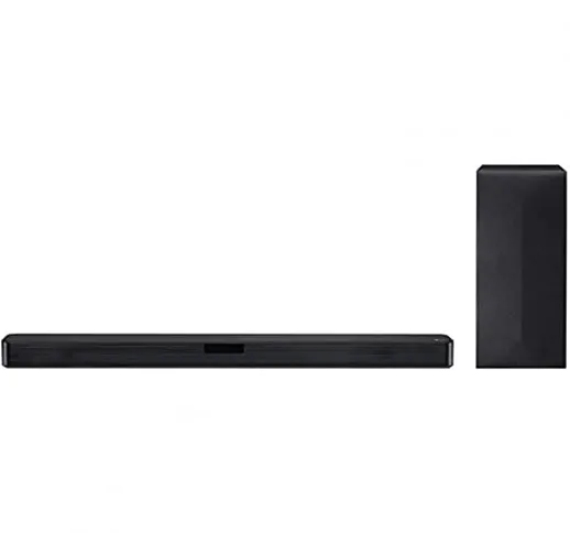 LG SN4R - Soundbar 4.1 (420 W di potenza, DTS Virtual:X, subwoofer wireless, Multi Bluetoo...