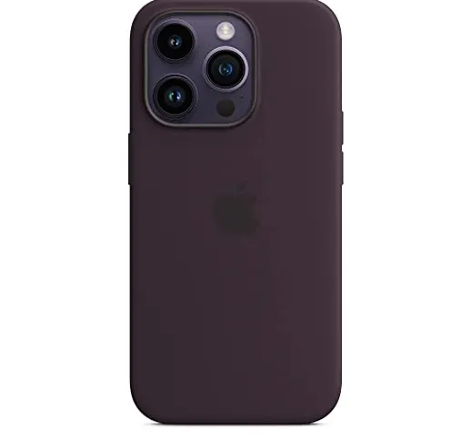 Apple Custodia MagSafe in silicone per iPhone 14 Pro - Viola sambuco ​​​​​​​