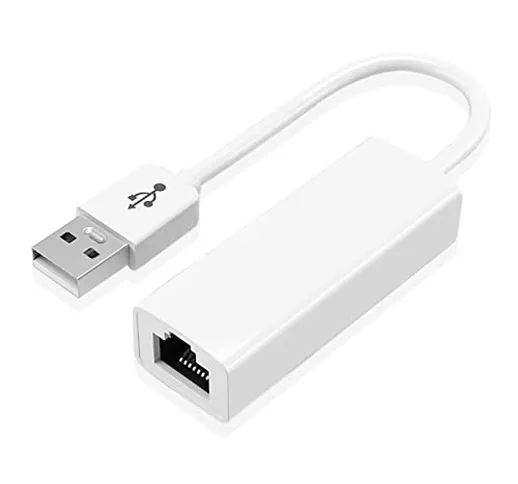 Adattatore USB a Ethernet Compatibile con Laptop,PC, Adattatore di Rete da USB, Adattatore...