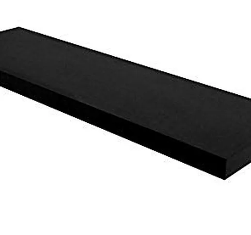 Duraline - Mensola con altoparlante Bluetooth senza fili integrato, colore: nero