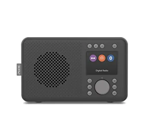 Pure Elan DAB+ - Radio DAB+ portatile con Bluetooth 5.0 (DAB/DAB+ e radio FM, display a co...