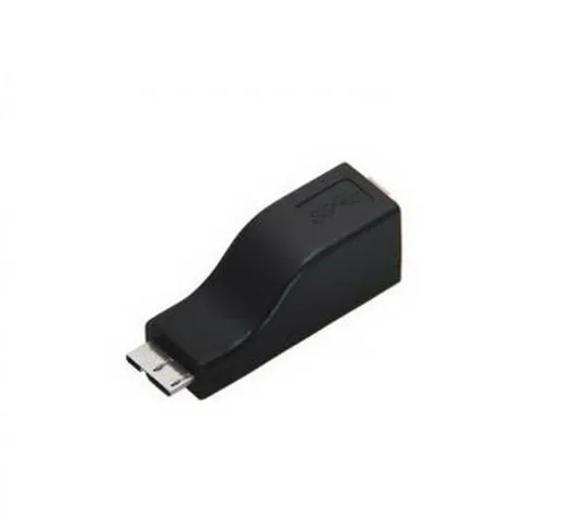 Wentronic 94956 Adattatore USB 3.0 SuperSpeed - Presa USB 3.0 (tipo B) > Spina USB 3.0 mic...