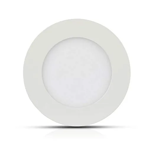 V-TAC PANNELLO LED CHIP SAMSUNG TONDO 24W DIAMETRO 30CM LUCE CALDA 3000K VT-624RD 724