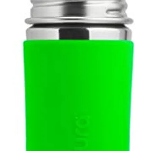 Pura Kiki Baby verde bottiglia in acciaio inox 325 ML