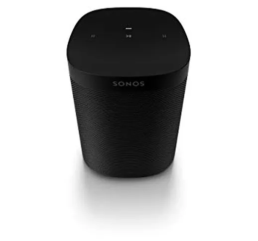 Sonos One SL Speaker per Accoppiamento Stereo e Surround Home Theater, Nero