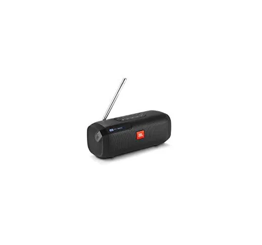 JBL Tuner Speaker Bluetooth Portatile con Radio Digitale DAB / DAB+ e FM – Cassa Altoparla...