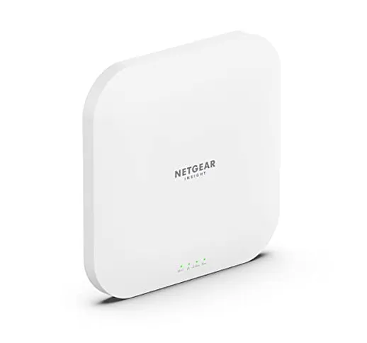 NETGEAR Access Point WiFi 6 AX3600 WAX620, DualBand, access point poe, fino a 256 disposit...