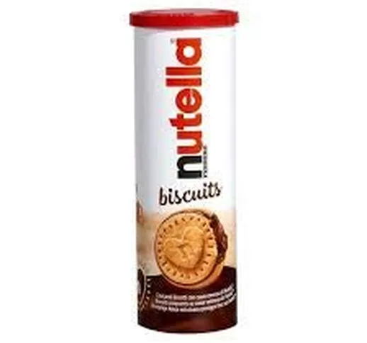 Nutella Biscuits Tube Maxi 104 g - Esclusiva by Mado's Food Hall con pacco da collezione M...