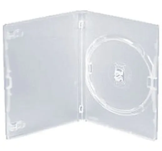 50 Amaray Singole Trasparenti - Custodie DVD/CD/BLU RAY