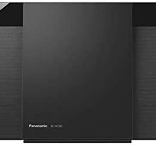 Panasonic SC-HC302EG-K Stereo Micro Hi-Fi Bluetooth, Nero