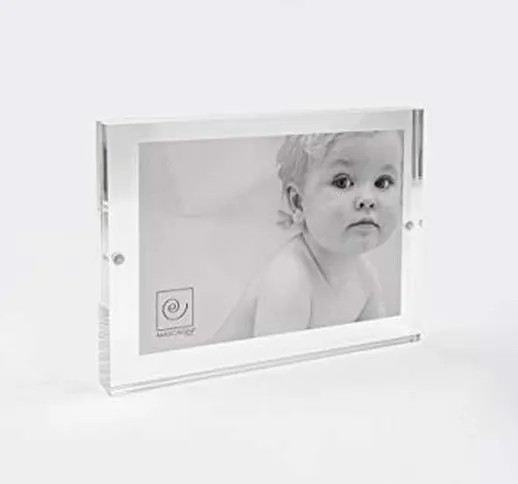 Mascagni Cornice 20x25 in Plexiglass chiusura magnetica, trasparente, acrilico