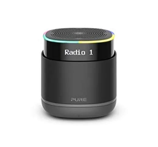 Pure StreamR - Altoparlante radio digitale portatile senza fili con tecnologia vocale Alex...