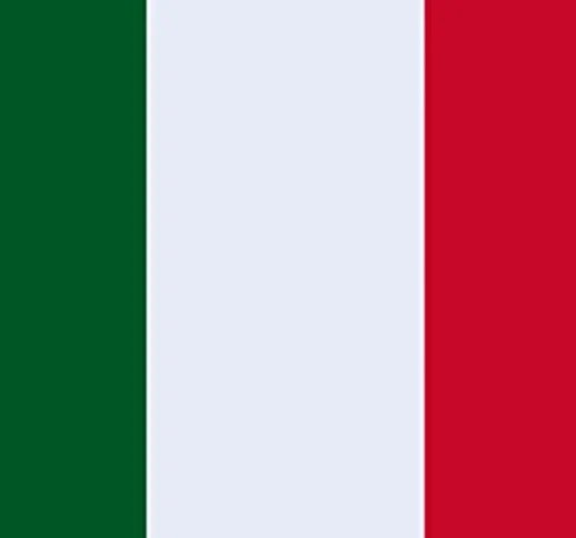 Bandiera italiana 120x180 con passante per l asta