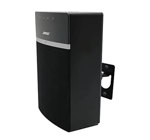 Soundtouch 10 Supporto per Casse da Parete per Bose Soundtouch 10, Nero, Completo di Acces...