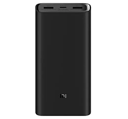 Xiaomi 3 PRO Power Bank, 20000mAh, USB-C 45W Power Delivery e Quick Charge 3.0
