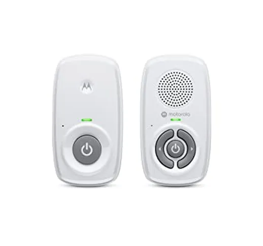 Motorola Nursery AM21/MBP21 - Baby Monitor Audio - Baby Monitor digitale con tecnologia DE...