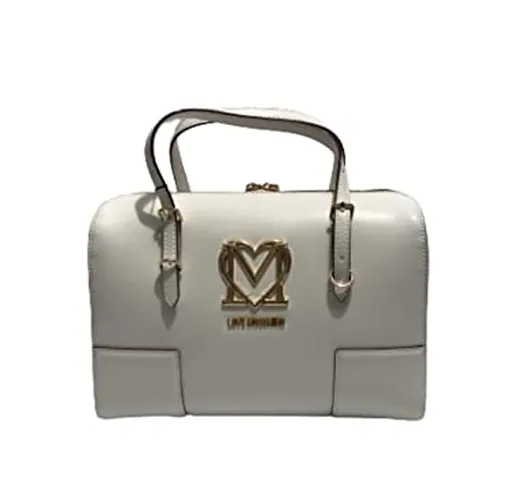 Moschino Borsa bauletto donna Love tracolla ecopelle bianco B23MO166 JC4407 Media