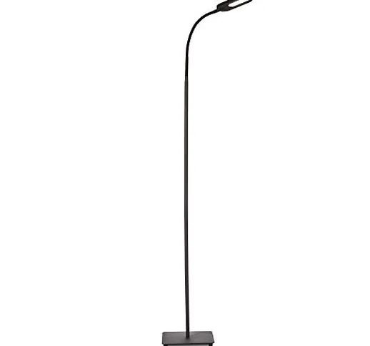 Lampada da terra LED, piantana dimmerabile su 4 livelli, luce calda, neutra o fredda, alte...