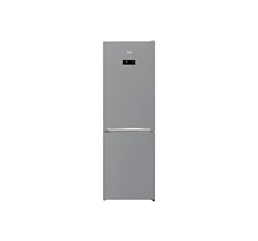 Beko RCNA366E40XP - Frigorifero Combinato 360 Litri, Classe A+++, No Frost, colore Inox