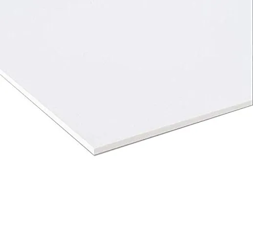 Pannello Lastra Forex pvc bianco spessore 5 mm 50x50 cm bianco forex bianco pvc bianco