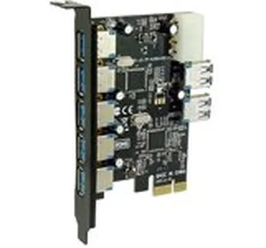 Sedna SE-PCIE-USB3-07 Interno USB 3.0 Scheda di interfaccia e Adattatore
