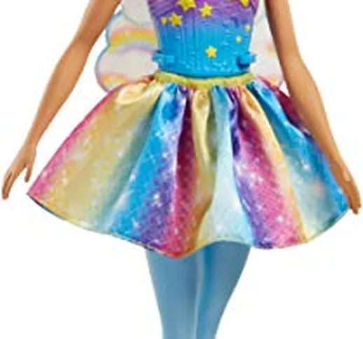 Barbie- Fatina della Baia dell'Arcobaleno dal Mondo di Dreamtopia, FJC85