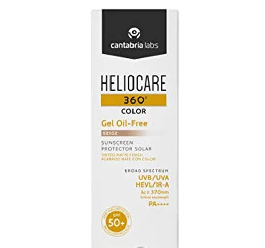 Heliocare 360 Gel-color Oil-free Spf50 Beige 50ml