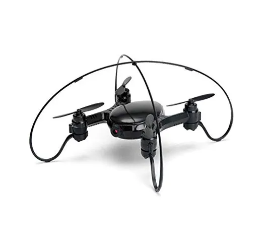 Mnjin RC Quadricottero DROCON Hacker Drone - Micro Mini Drone con Dimensioni del Pollice c...