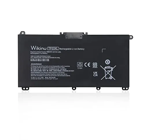 Wikinu TF03XL 920070-855 Batteria per HP Pavilion 14-BF 14-BK 15-CC 15-CD 15-CK 17-AR X360...