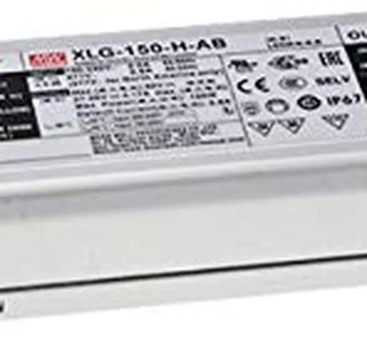 MeanWell XLG-150-L-AB LED-Treiber Konstantleistung 150W 350-1050mA 120-214 V/DC 3 in 1 Dim...