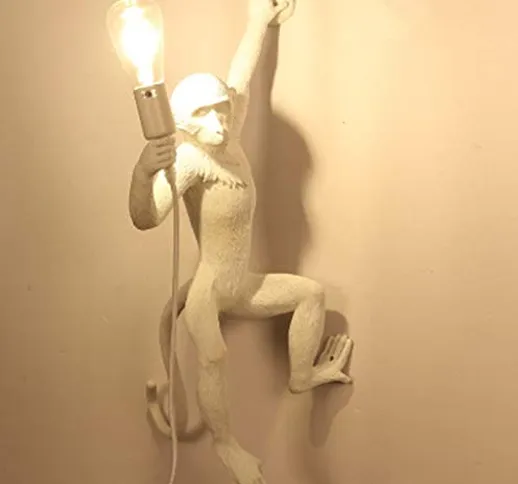Phil lamps E14 Monkey Twine Chandelier Nordic personalità Creativa Bar Seletti retrò Indus...