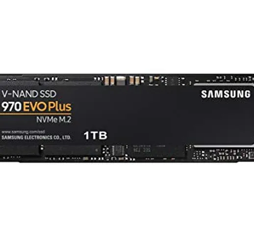 Samsung 970 EVO Plus Series – 1TB PCIe NVMe – SSD interno M.2 (MZ-V7S1T0B/AM)