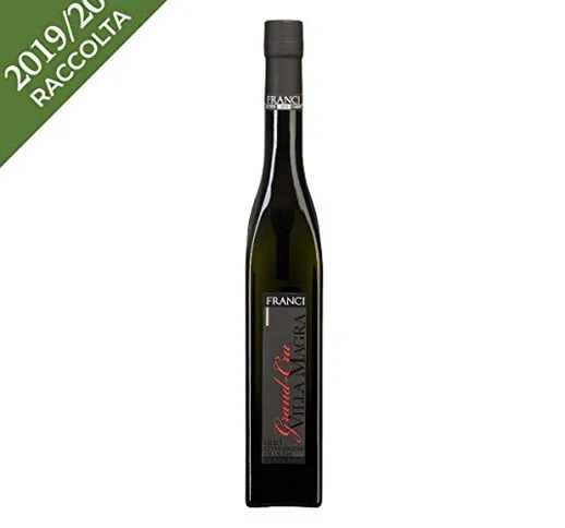 Olio extravergine di oliva "Villa Magra" Gran Cru - Franci - Toscana - Bottiglia di vetro...